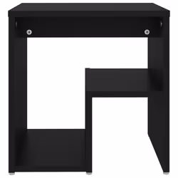 VidaXL 806330 nightstand/bedside table Black