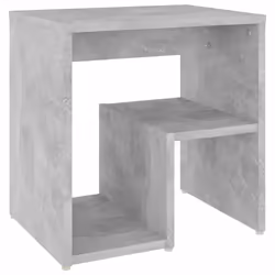 VidaXL 806336, Concrete colour, Wood, 400 mm, 300 mm, 400 mm, 1 pc(s)