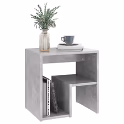 VidaXL 806336 nightstand/bedside table Concrete colour - Additional view 5
