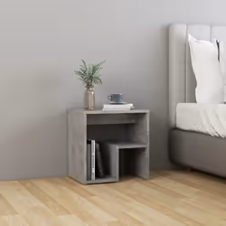 VidaXL 806337 nightstand/bedside table Concrete colour - Additional view 6
