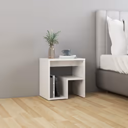 VidaXL 806341 nightstand/bedside table White - Additional view 6