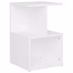 VidaXL 806346, White, Wood, 350 mm, 350 mm, 550 mm, 1 pc(s)