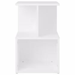 VidaXL 806346 nightstand/bedside table White - Additional view 4