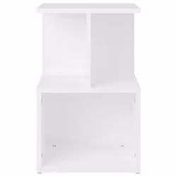 VidaXL 806347 nightstand/bedside table White - Additional view 4