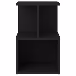 VidaXL 806348 nightstand/bedside table Black - Additional view 4