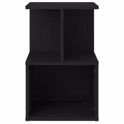 VidaXL 806349 nightstand/bedside table Black - Additional view 4