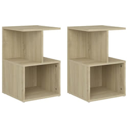 VidaXL 806353 nightstand/bedside table Oak