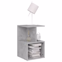 VidaXL 806355 nightstand/bedside table Concrete colour