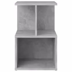VidaXL 806355 nightstand/bedside table Concrete colour - Additional view 4