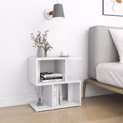 VidaXL 806364 nightstand/bedside table White