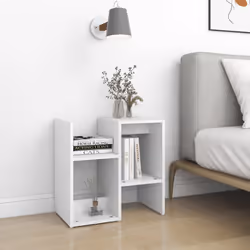 VidaXL 806364 nightstand/bedside table White