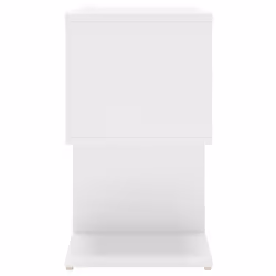 VidaXL 806364 nightstand/bedside table White - Additional view 6