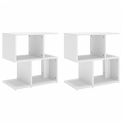 VidaXL 806365 nightstand/bedside table White