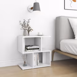 VidaXL 806365 nightstand/bedside table White