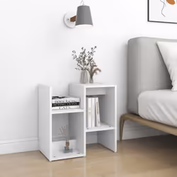 VidaXL 806365 nightstand/bedside table White