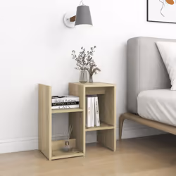 VidaXL 806370 nightstand/bedside table Oak
