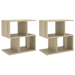 VidaXL 806371 nightstand/bedside table Oak