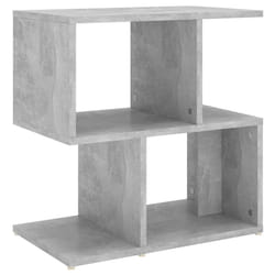 VidaXL 806372 nightstand/bedside table Concrete colour