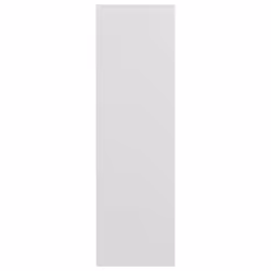 vidaXL Wall Shoe Cabinet White Chipboard Hanging Shoe Organiser Rack Shelf - Additional view 5