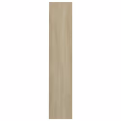 vidaXL Wall Shoe Cabinet Sonoma Oak Engineered Wood Storage Organiser Shelf - Additional view 5