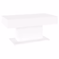 vidaXL Coffee Table White Engineered Wood Couch End Side Center Accent Table