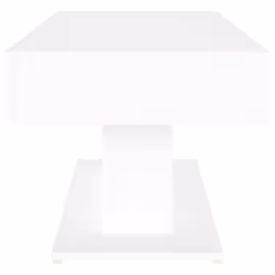vidaXL Coffee Table White Engineered Wood Couch End Side Center Accent Table - Additional view 5