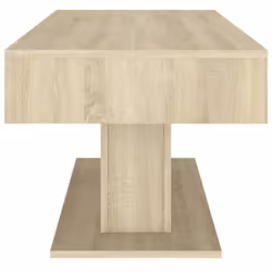 vidaXL Coffee Table Sonoma Oak Engineered Wood Couch Side Center Accent Table - Additional view 5