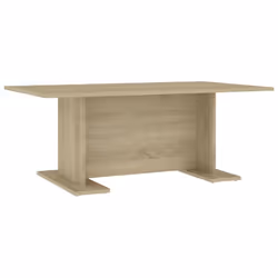 vidaXL Coffee Table Sonoma Oak Engineered Wood Couch End Center Accent Table