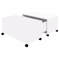 vidaXL Coffee Table White Engineered Wood Home Couch Side Centre Accent Table - Additional view 2