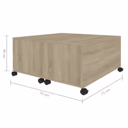 vidaXL Coffee Table Sonoma Oak Chipboard Home Couch Side Centre Accent Table - Additional view 4