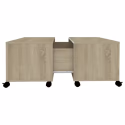 vidaXL Coffee Table Sonoma Oak Chipboard Home Couch Side Centre Accent Table - Additional view 5