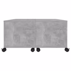 vidaXL Coffee Table Concrete Grey Engineered Wood Couch Centre Accent Table - Additional view 6
