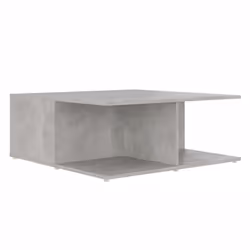vidaXL Coffee Table Concrete Grey Engineered Wood Couch Center Accent Table - Additional view 6