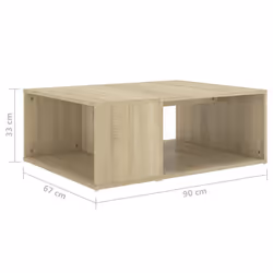 VidaXL 806906 coffee/side/end table - Additional view 6