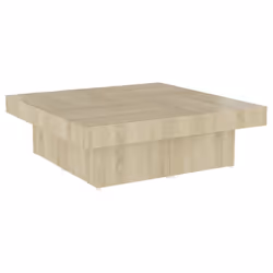 vidaXL Coffee Table Couch Table Hall End Center Accent Table Engineered Wood - sonoma oak