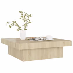 vidaXL Coffee Table Couch Table Hall End Center Accent Table Engineered Wood - sonoma oak