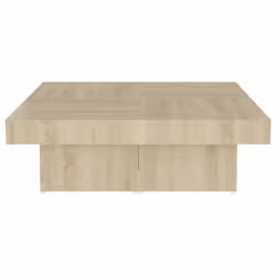 vidaXL Coffee Table Couch Table Hall End Center Accent Table Engineered Wood - sonoma oak - Additional view 4