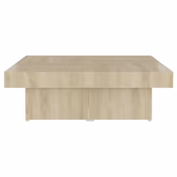 vidaXL Coffee Table Couch Table Hall End Center Accent Table Engineered Wood - sonoma oak - Additional view 5