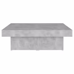 vidaXL Coffee Table Concrete Grey Engineered Wood End Side Center Accent Table - Additional view 4