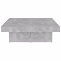 vidaXL Coffee Table Concrete Grey Engineered Wood End Side Center Accent Table - Additional view 5