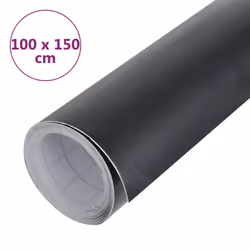vidaXL Car Film Water Resistant Vehicle Wrap Sticker Sheet Protection Film - matt black, 100 x 150 cm/ 1 pcs - Additional view 6