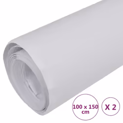 vidaXL 2x Car Films Matt White Wrap Sticker Sheet Vehicle Protection Film - Additional view 6