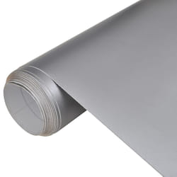 vidaXL Car Film Water Resistant Vehicle Wrap Sticker Sheet Protection Film - matt silver, 100 x 150 cm/ 1 pcs