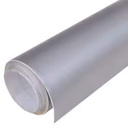 vidaXL Car Film Water Resistant Vehicle Wrap Sticker Sheet Protection Film - matt silver, 100 x 150 cm/ 2 pcs