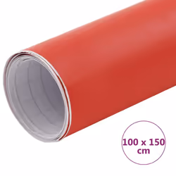 vidaXL Car Film Water Resistant Vehicle Wrap Sticker Sheet Protection Film - matt red, 100 x 150 cm/ 1 pcs - Additional view 3