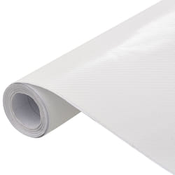 vidaXL Car Film Matt 4D Water-Resistant Film Sticker Sheet Protection Film - white, 100 x 150 cm + 50 x 150 cm/ 2 pcs