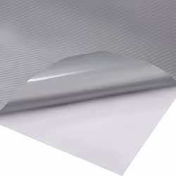 vidaXL Car Film Matt 4D Water-Resistant Film Sticker Sheet Protection Film - silver, 100 x 150 cm/ 2 pcs - Additional view 4