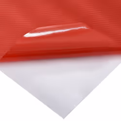 vidaXL Car Film Matt 4D Water-Resistant Film Sticker Sheet Protection Film - red, 100 x 150 cm + 50 x 150 cm/ 2 pcs - Additional view 4