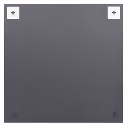 vidaXL Wall Mirror with LED Lights Square Glass Wall-Mounted Makeup Mirror - Additional view 4