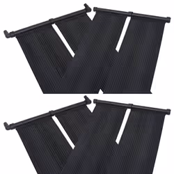 vidaXL 4x Solar Pool Heater Panel Swimming Pool Heating Mats Garden Outdoor
